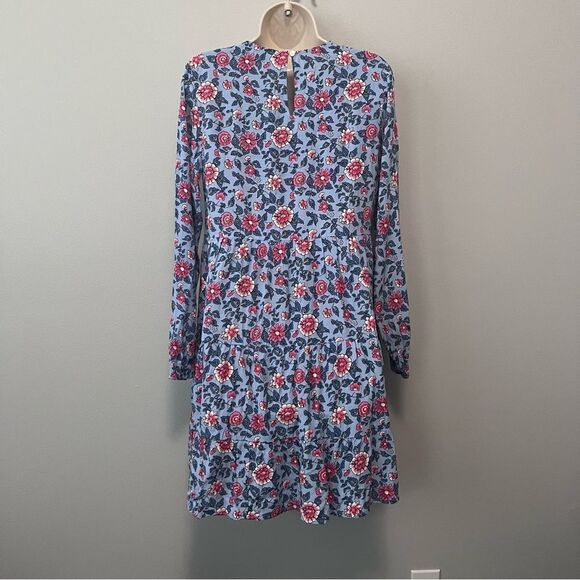LOFT Long Sleeve Floral Print Dress Size XS  NWT! - Picture 3 of 9